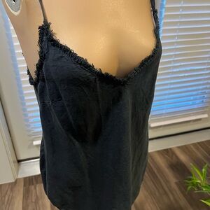 Cloth & Stone Black Tank Top